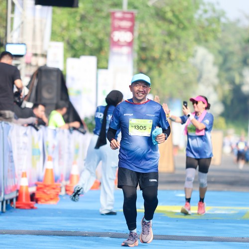 Race photo from BOGORUN 2026