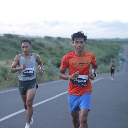 Race photo from KEDIRI HALF MARATHON 2026