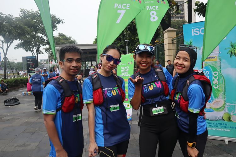 Race photo from Road to BAF Lions Run 2024
