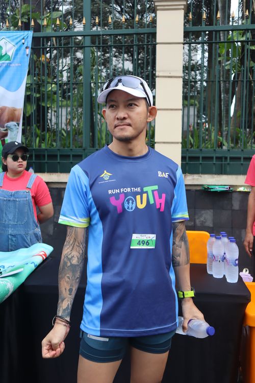 Race photo from Road to BAF Lions Run 2024