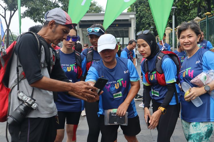 Race photo from Road to BAF Lions Run 2024
