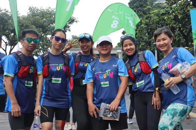 Race photo from Road to BAF Lions Run 2024
