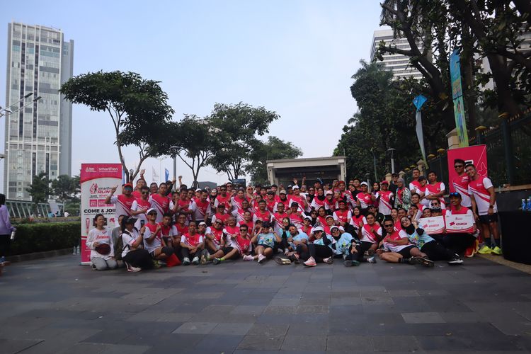 Race photo from Smartfren Run 2024 Vibes