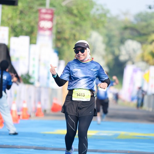 Race photo from BOGORUN 2026