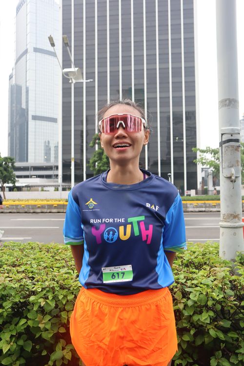 Race photo from Road to BAF Lions Run 2024