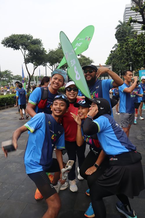 Race photo from Road to BAF Lions Run 2024