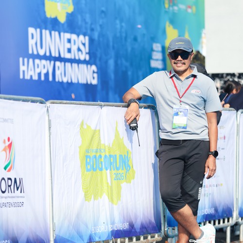 Race photo from BOGORUN 2026