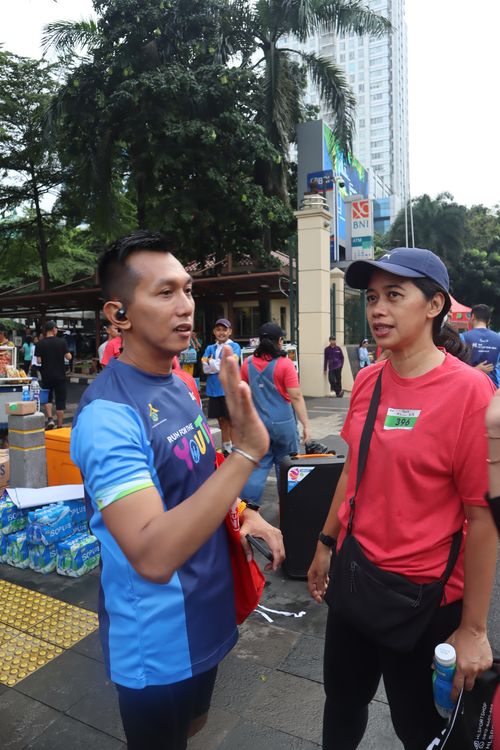 Race photo from Road to BAF Lions Run 2024