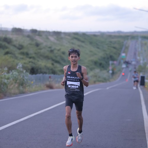 Race photo from KEDIRI HALF MARATHON 2026