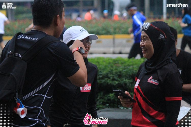 Race photo from Smartfren Run 2025 Vibes