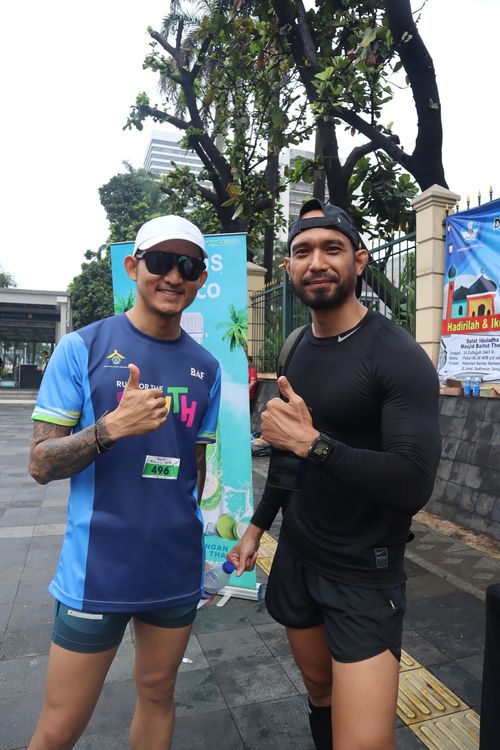 Race photo from Road to BAF Lions Run 2024