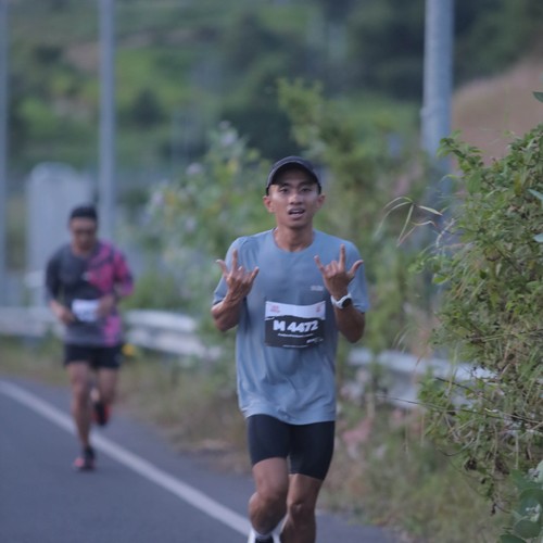 Race photo from KEDIRI HALF MARATHON 2026