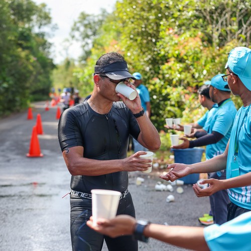 Race photo from Belitung Multisport Festival