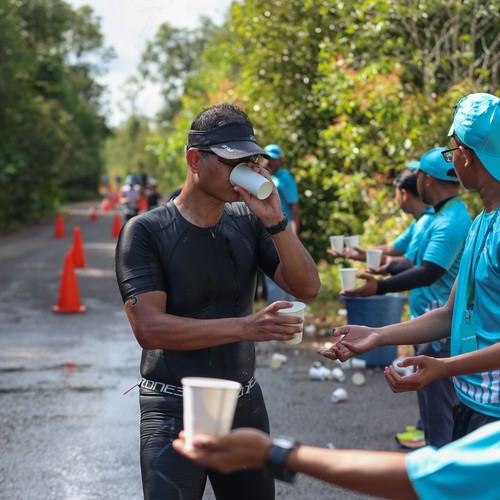 Race photo from Belitung Multisport Festival