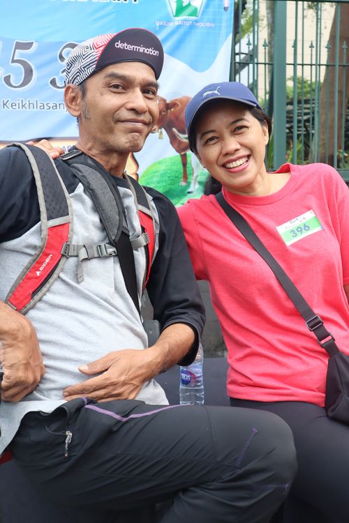 Race photo from Road to BAF Lions Run 2024