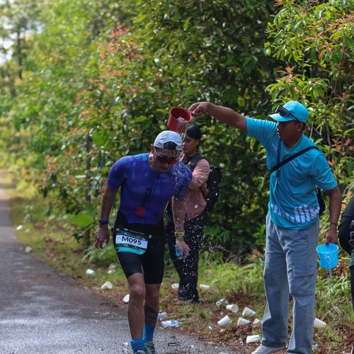 Race photo from Belitung Multisport Festival
