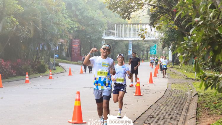 Race photo from Taman Budaya x BOGORUN 2025