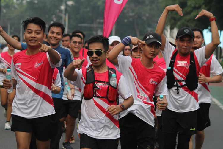 Race photo from Smartfren Run 2024 Vibes