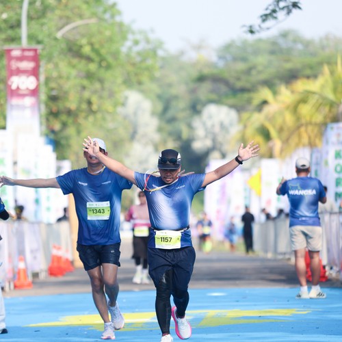 Race photo from BOGORUN 2026