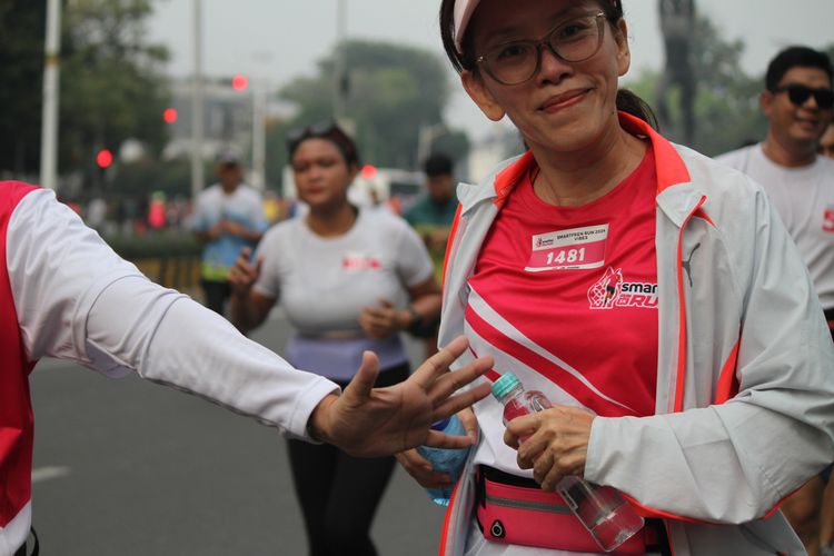 Race photo from Smartfren Run 2024 Vibes