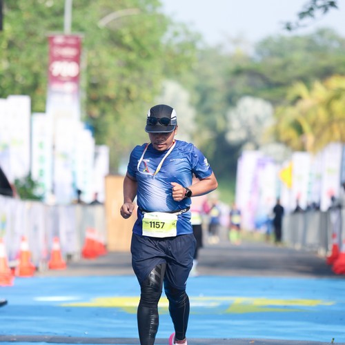Race photo from BOGORUN 2026