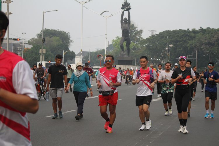 Race photo from Smartfren Run 2024 Vibes