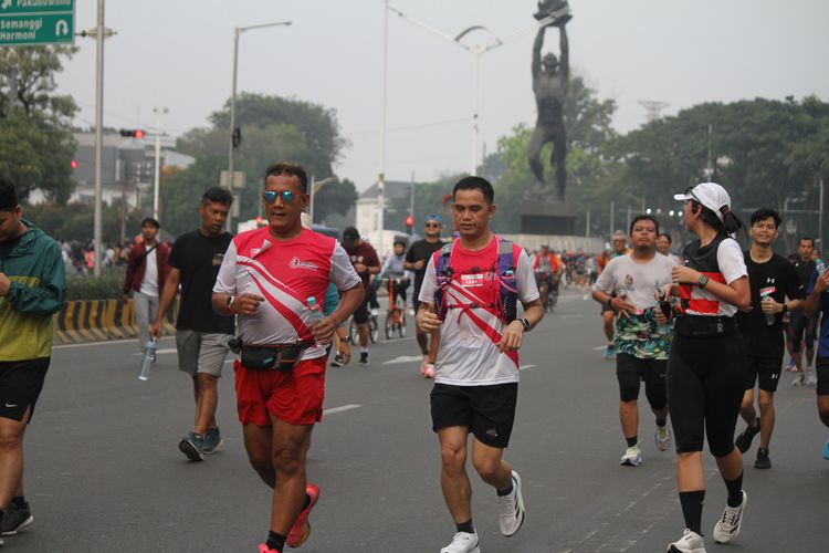 Race photo from Smartfren Run 2024 Vibes