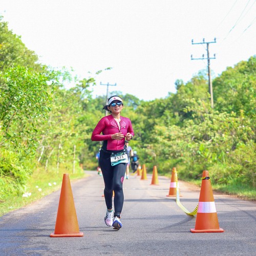 Race photo from Belitung Multisport Festival