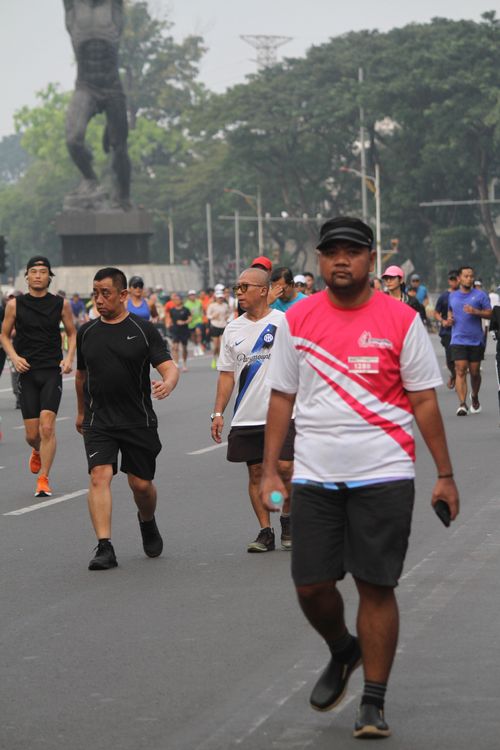 Race photo from Smartfren Run 2024 Vibes