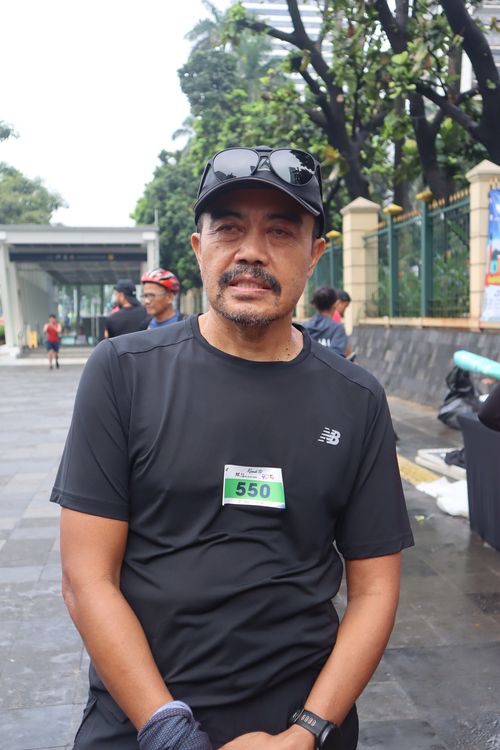 Race photo from Road to BAF Lions Run 2024