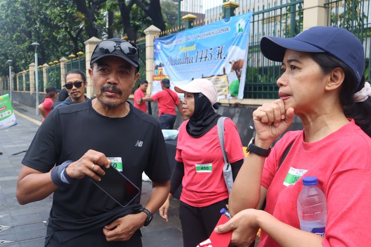 Race photo from Road to BAF Lions Run 2024