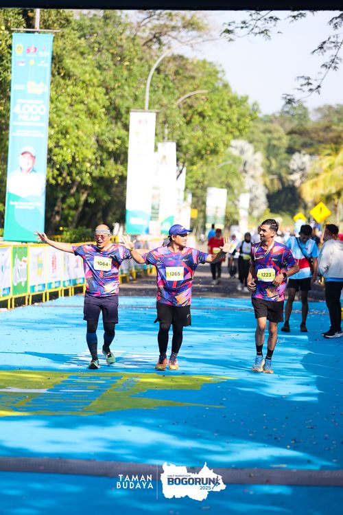 Race photo from Taman Budaya x BOGORUN 2025