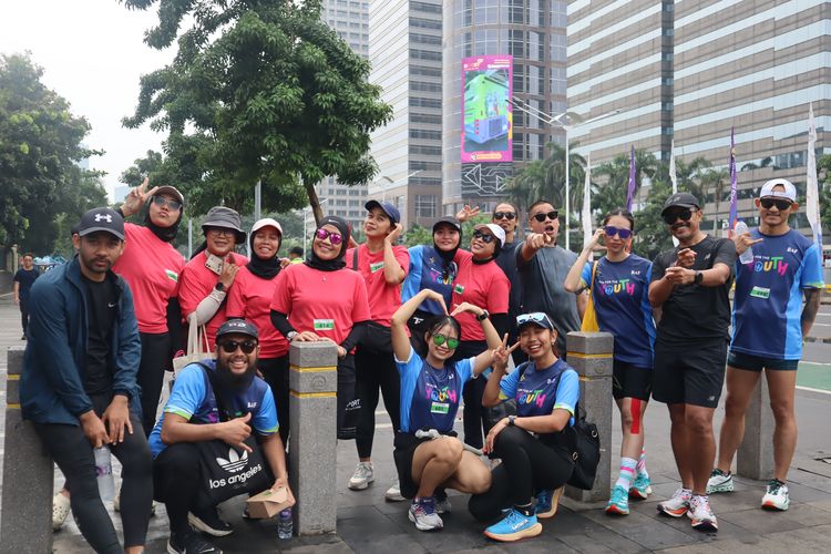 Race photo from Road to BAF Lions Run 2024