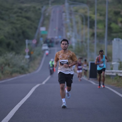 Race photo from KEDIRI HALF MARATHON 2026