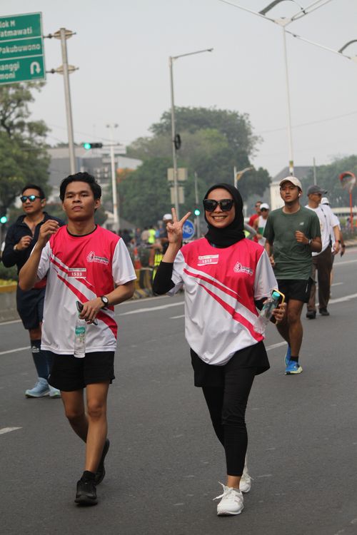 Race photo from Smartfren Run 2024 Vibes