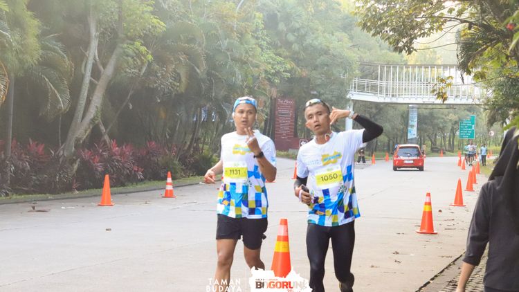 Race photo from Taman Budaya x BOGORUN 2025
