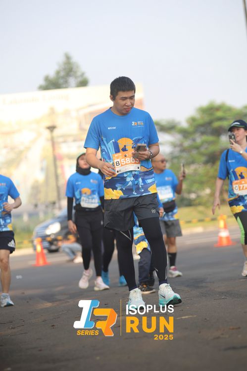 Race photo from ISOPLUS RUN 2025 - JAKARTA
