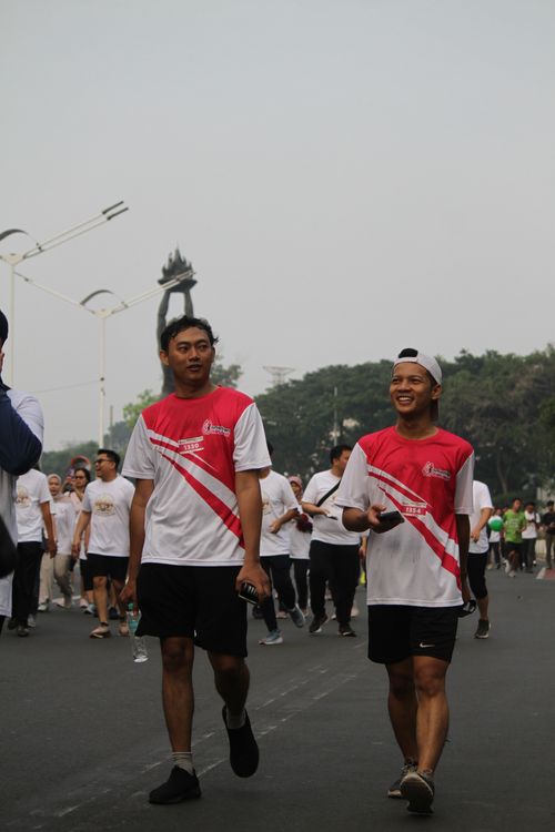 Race photo from Smartfren Run 2024 Vibes