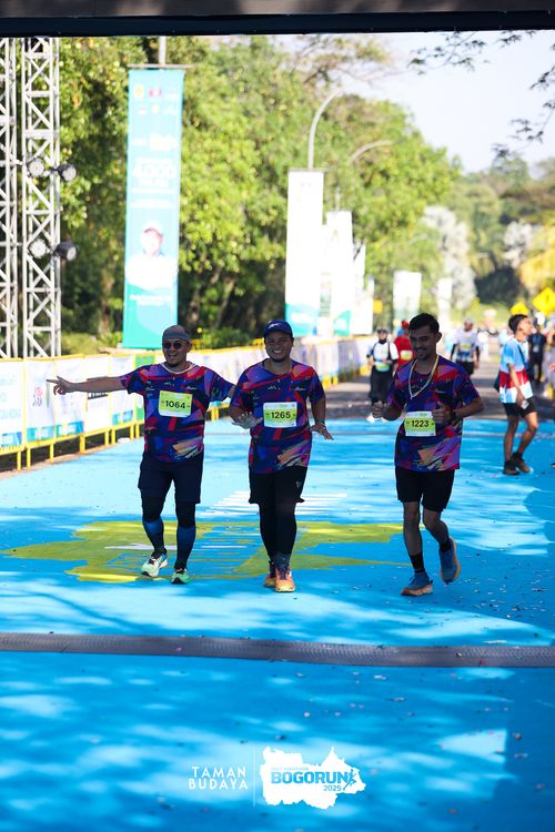 Race photo from Taman Budaya x BOGORUN 2025