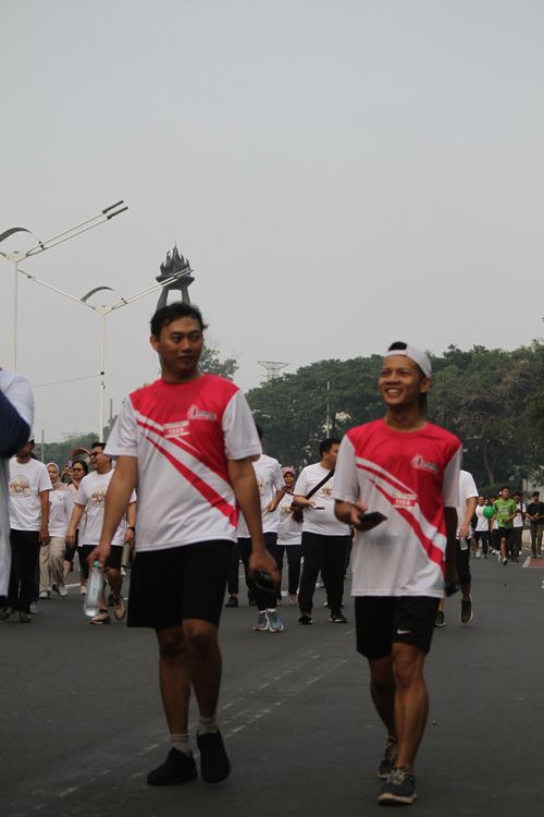 Race photo from Smartfren Run 2024 Vibes