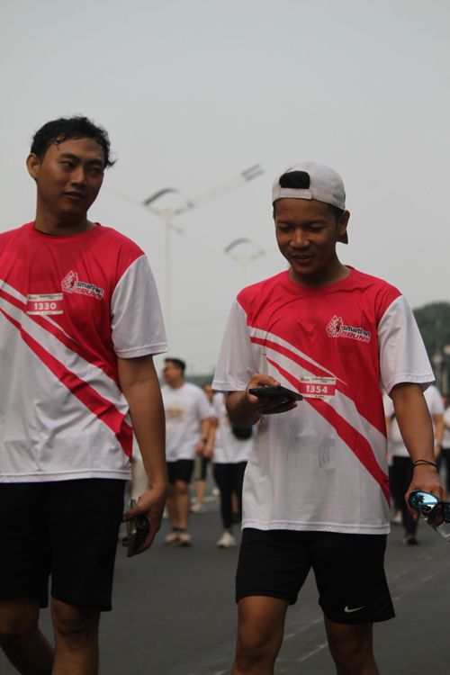 Race photo from Smartfren Run 2024 Vibes