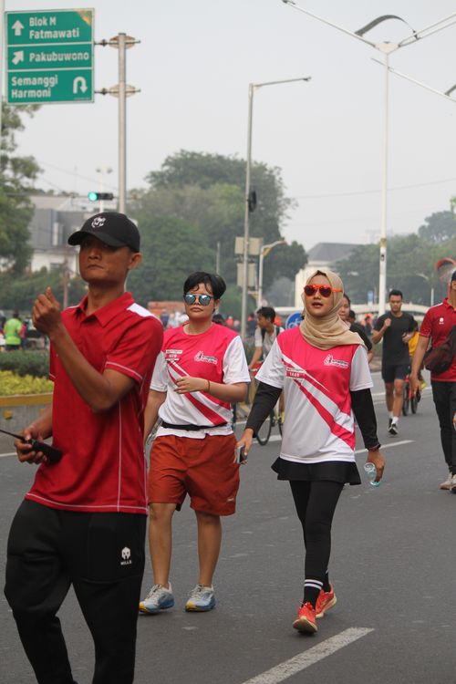 Race photo from Smartfren Run 2024 Vibes