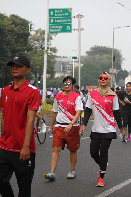 Race photo from Smartfren Run 2024 Vibes