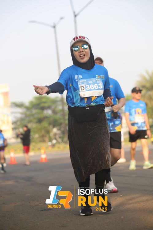 Race photo from ISOPLUS RUN 2025 - JAKARTA