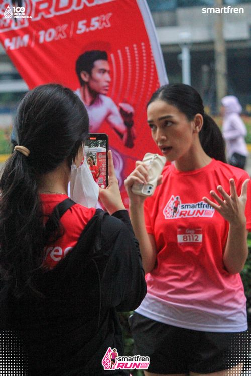Race photo from Smartfren Run 2025 Vibes