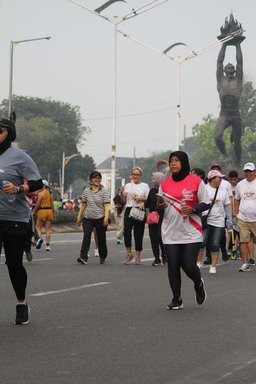 Race photo from Smartfren Run 2024 Vibes