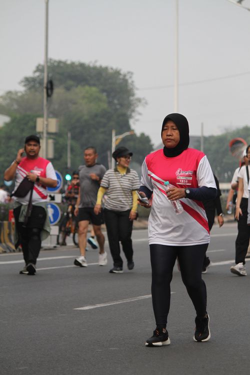 Race photo from Smartfren Run 2024 Vibes