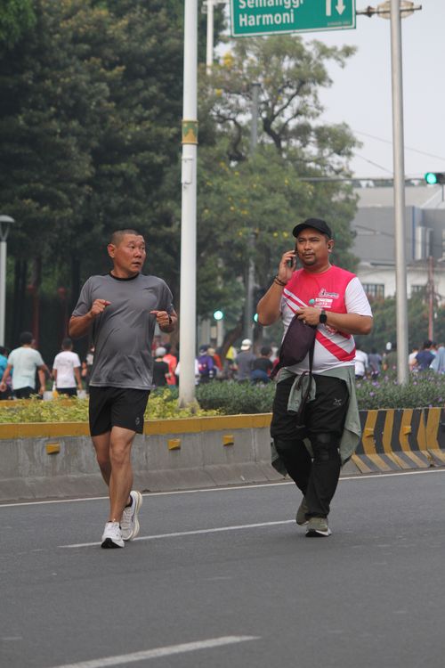 Race photo from Smartfren Run 2024 Vibes