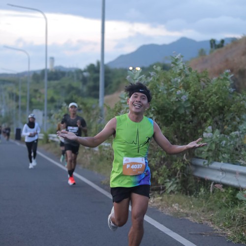 Race photo from KEDIRI HALF MARATHON 2026