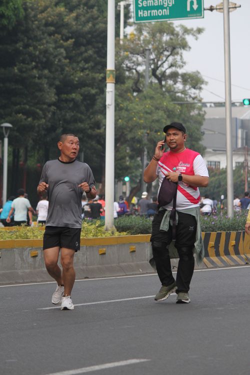 Race photo from Smartfren Run 2024 Vibes